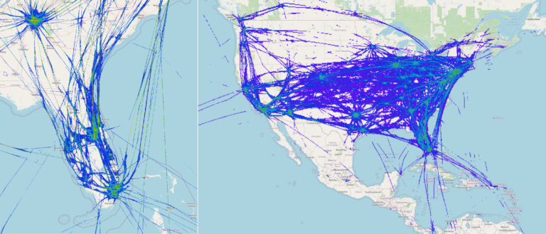 Renseignements OSINT/GEOINT à partir d’AIS et ADSB